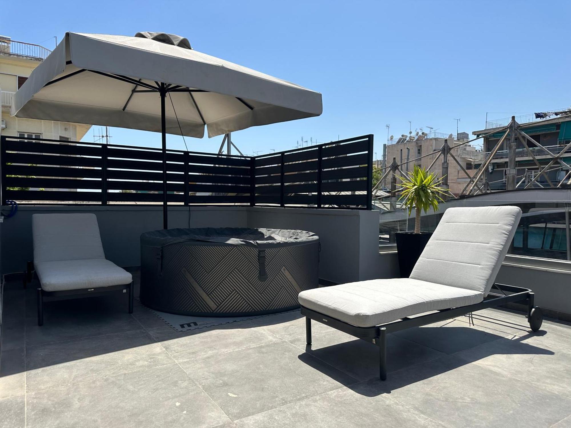 T&T Luxury Apartments - Rooftop Jacuzzi 雅典 外观 照片